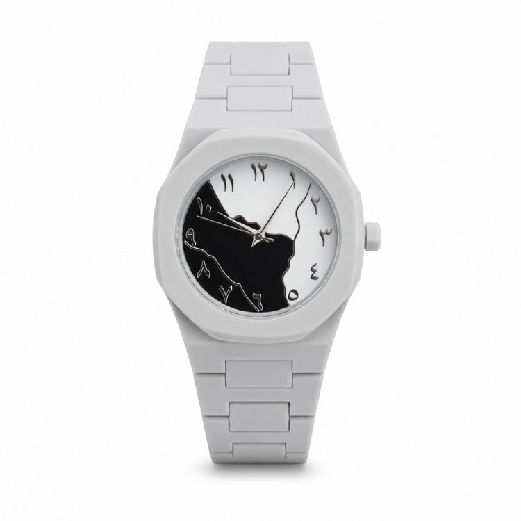 Arabic Aura Classic Grey Men's Watch